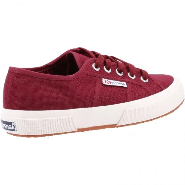 2750 COTU CLASSIC Mens Canvas Trainers Dark Bordeaux