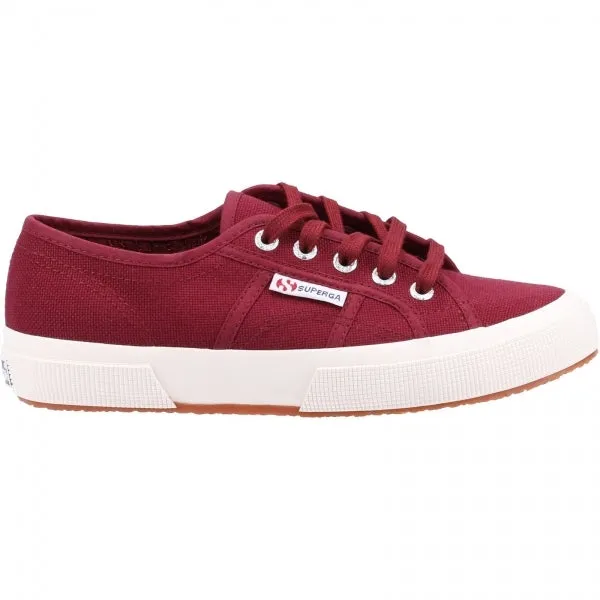 2750 COTU CLASSIC Mens Canvas Trainers Dark Bordeaux