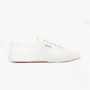 2750 TUMBLED Mens Leather Trainers White