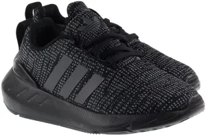 Adidas Originals Kids Trainers Swift Run 22 Black Grey Cloud White