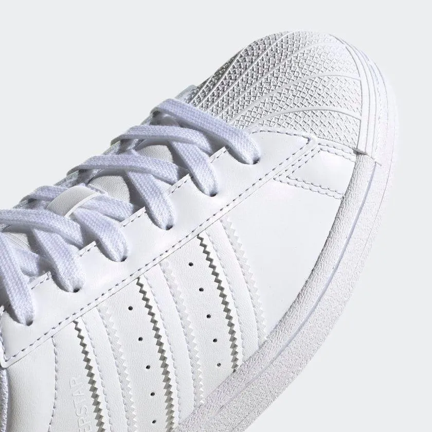 Adidas Women's Superstar Shoes - All White