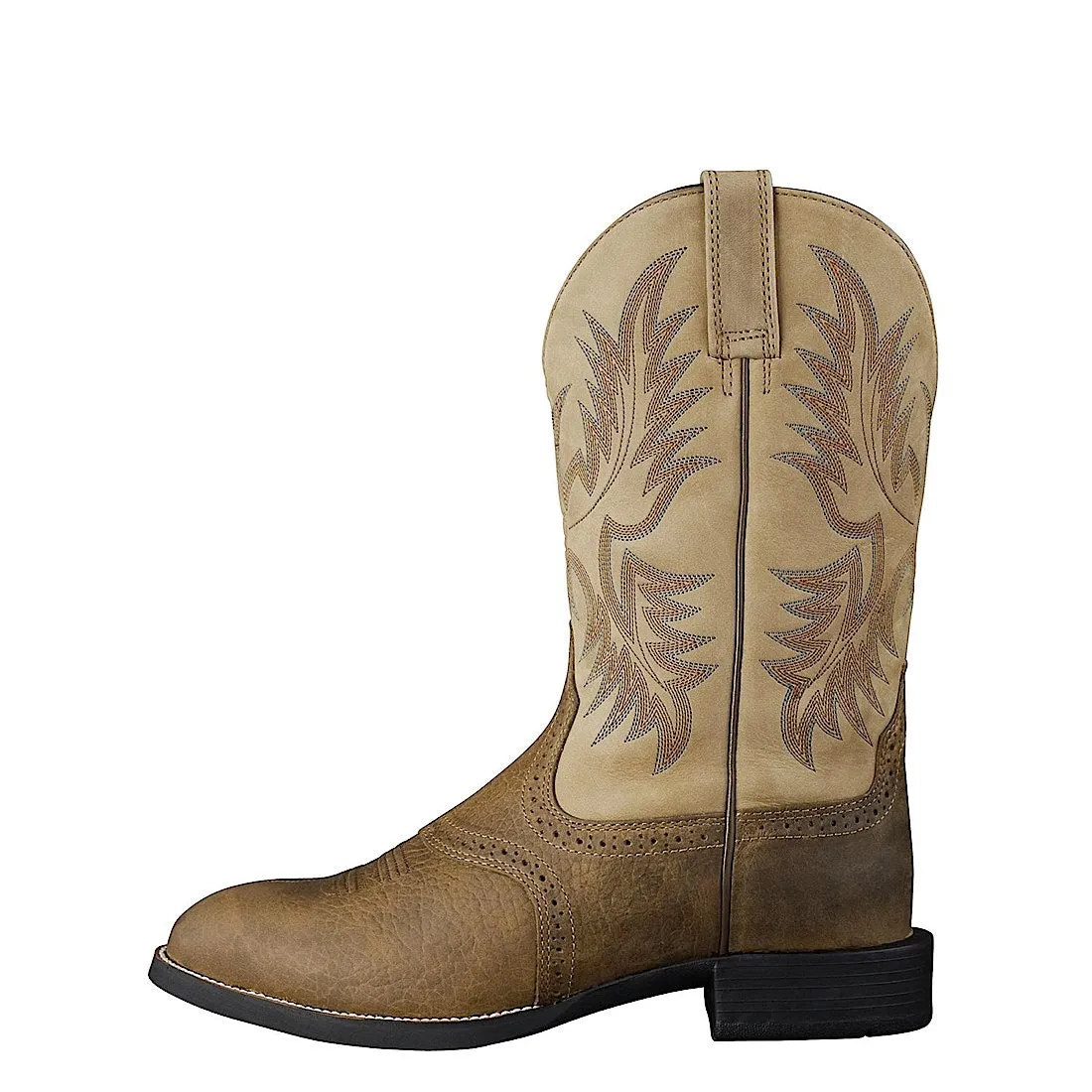 Ariat Mens Heritage Stockman Tumbled Brown