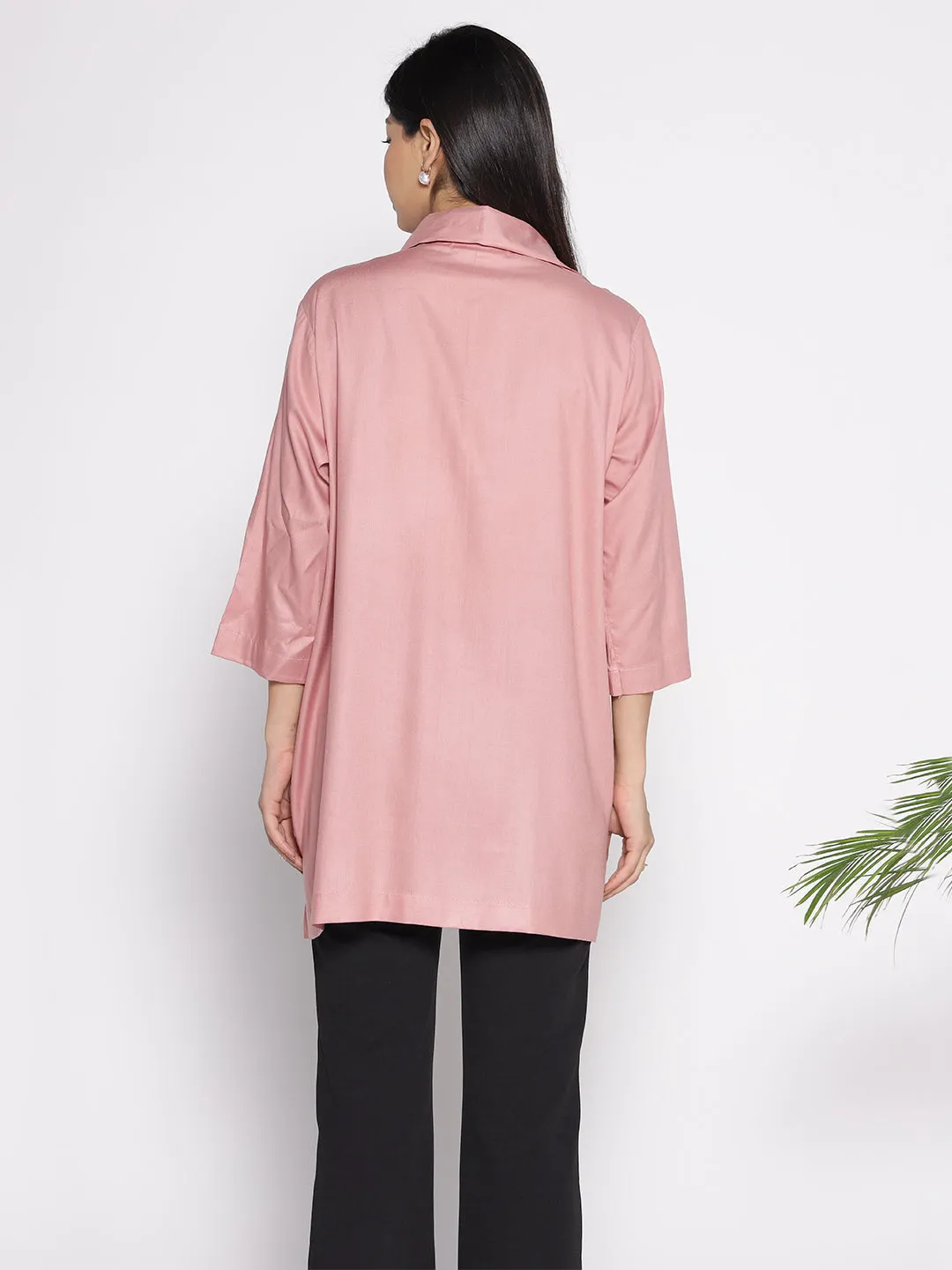 Blush Rayon ShirtTop - Maehwa