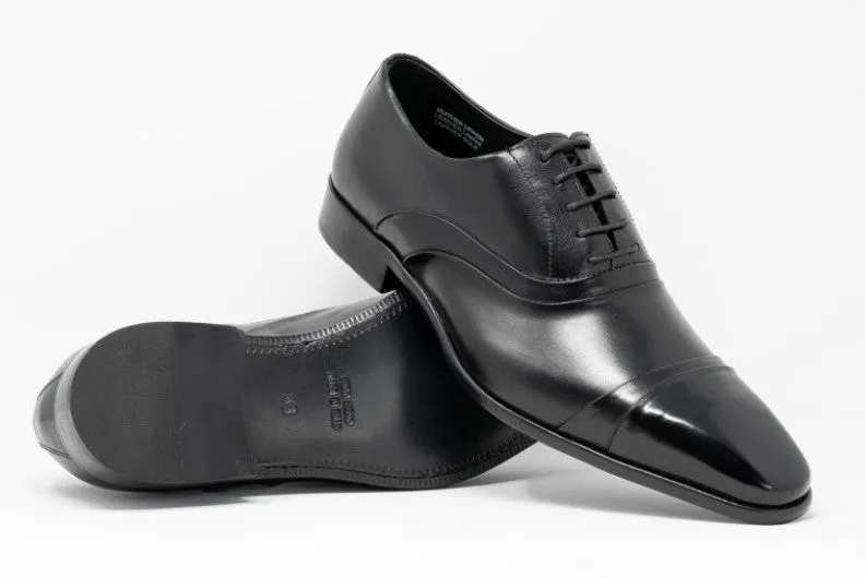 Calzoleria Toscana Z211 Cap Toe Oxfords Black