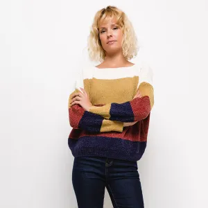 Carrie Colour Block Jumper