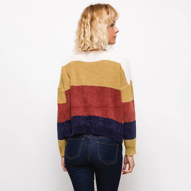 Carrie Colour Block Jumper