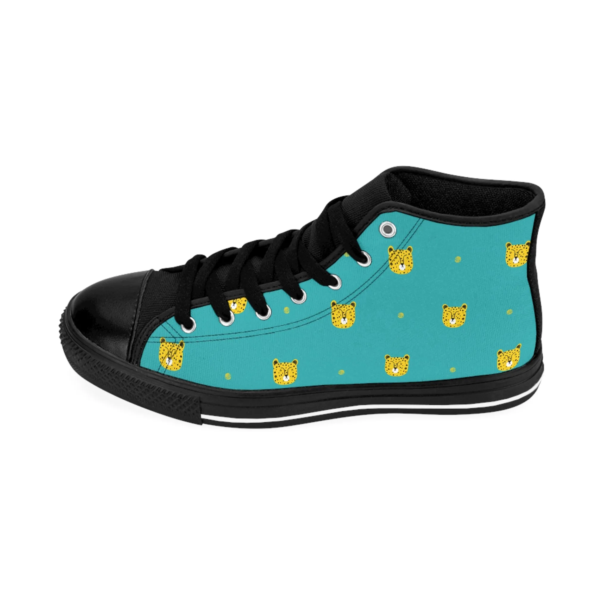 Cute Cheetah Men's Classic Sneakers