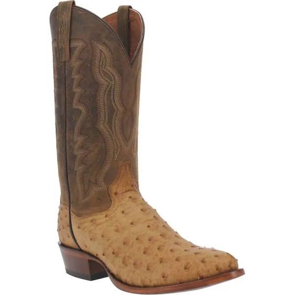 DAN POST MEN'S GEHRIG OSTRICH WESTERN BOOT - DP3077