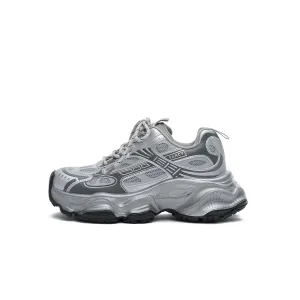 Fancy Silver Training Sneakers