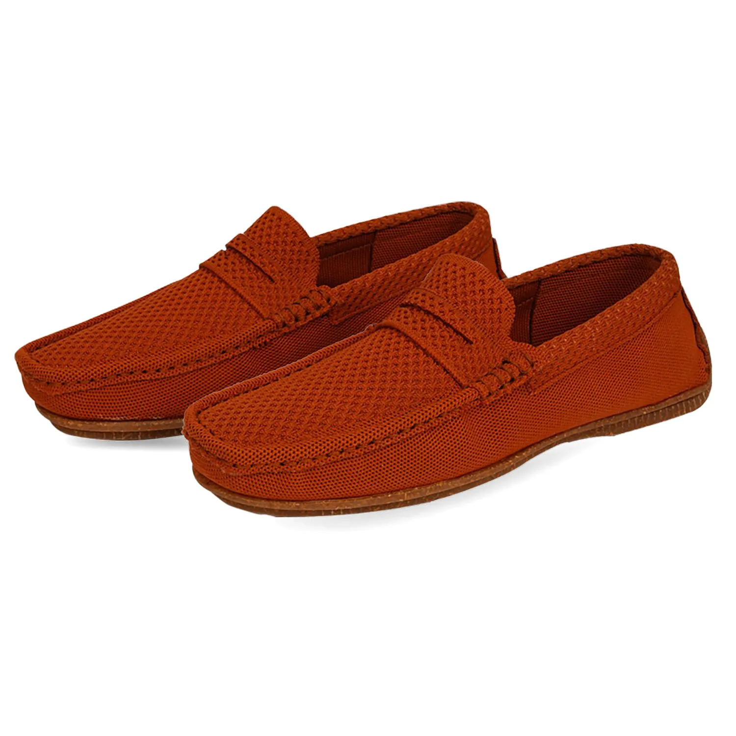 GREENSOLE BROWN SYRUM MENS SHOES LOAFERS