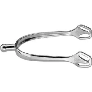 Herm Sprenger 20mm Ultra Fit Stainless Steel Spurs w/ Ball Neck- No Rowel