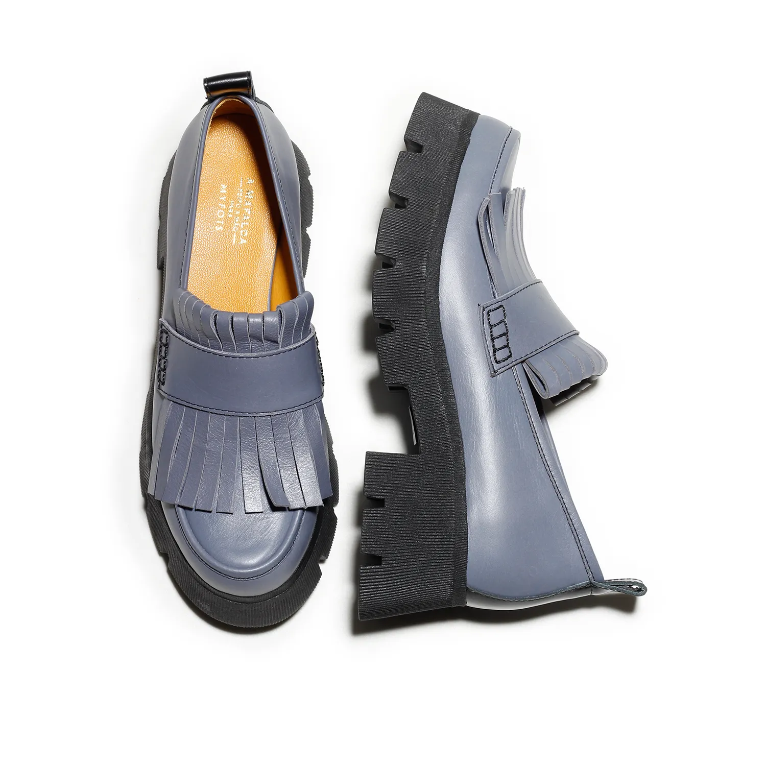 Joanna Indigo Blue Loafer can be optimized and detailed further by adding descriptive modifiers for better clarity and attraction in an e-commerce setting. Here’s an enhanced version:

Joanna Elegant Indigo Blue Leather Loafer for Women