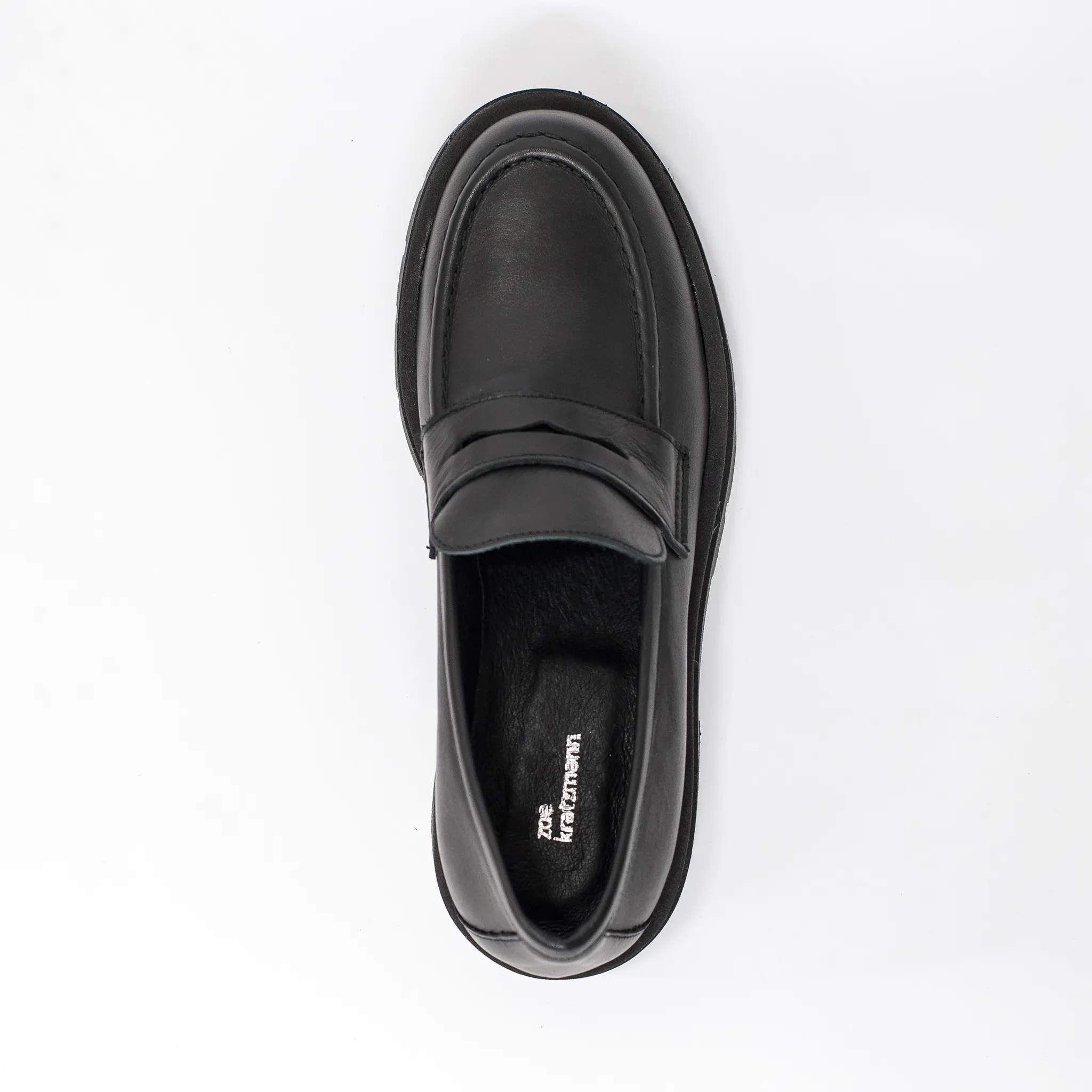 Jury Loafer in Black Leather