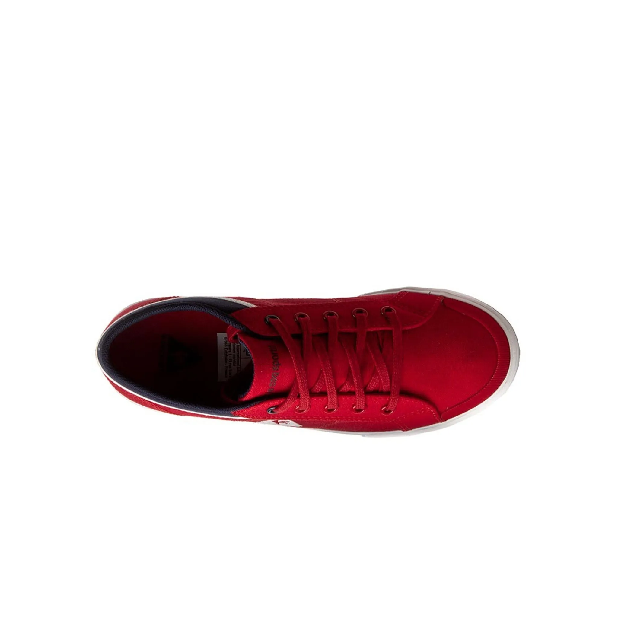 Le Coq Sportif Saint Gaetan Kids Red Plimsolls