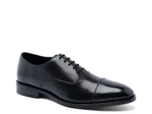 Leather Oxford shoes Anthony Veer Clinton Cap Toe, black