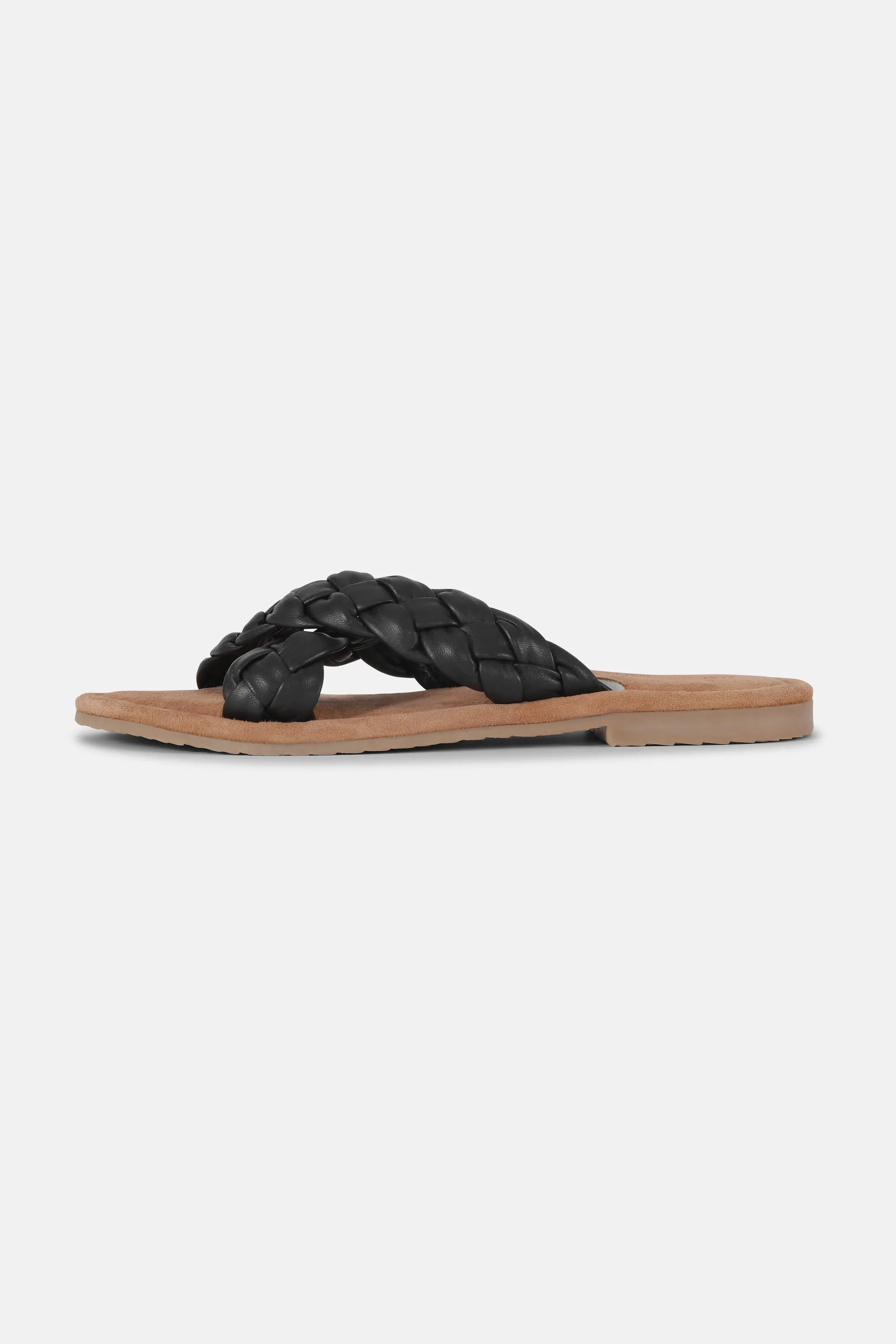 Leather Sandal - Black