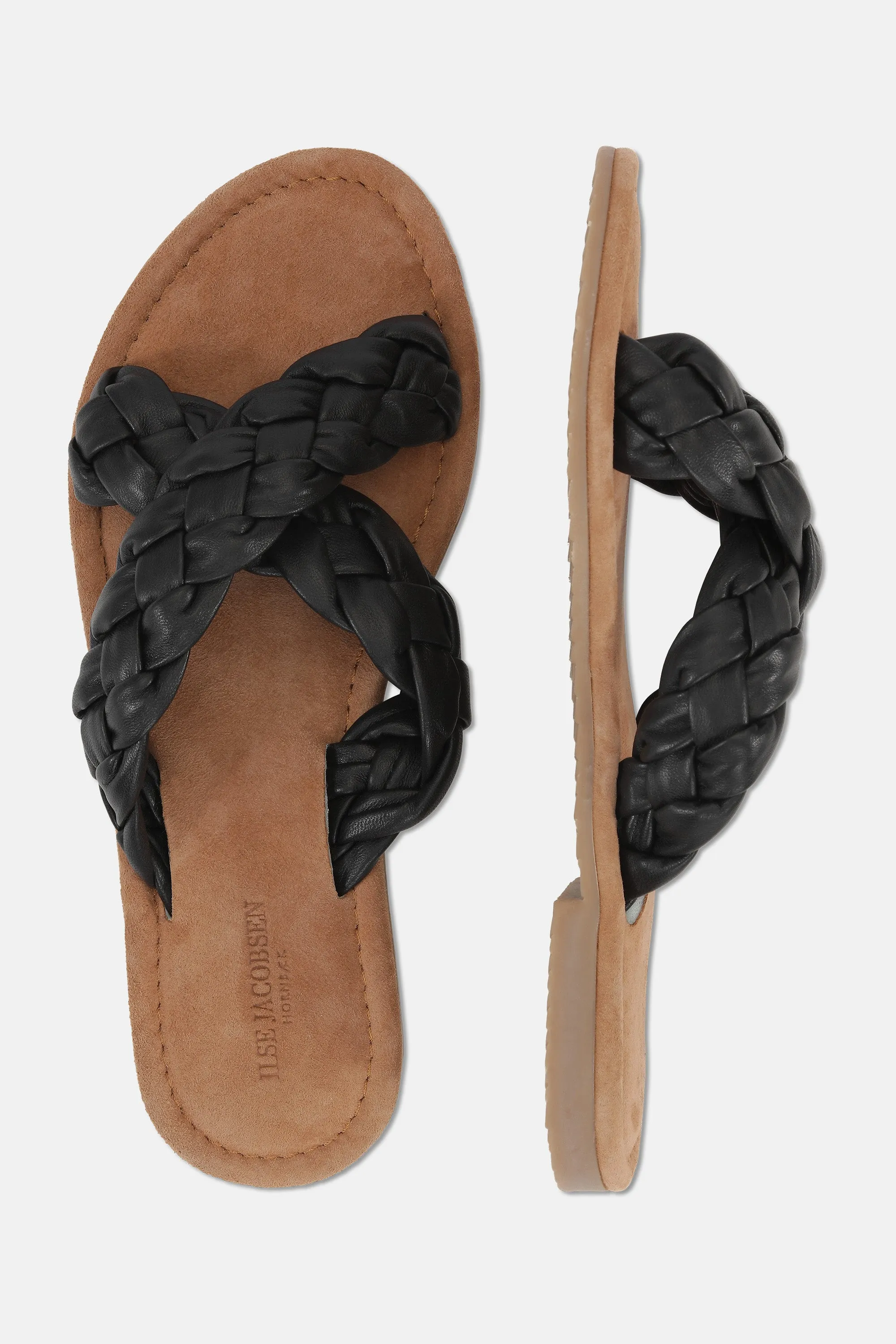 Leather Sandal - Black