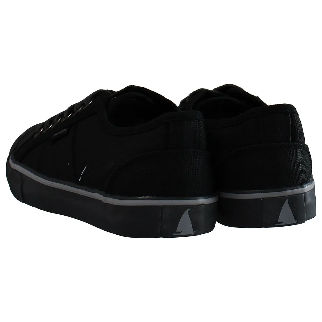 Musto LO Black Mens Plimsolls