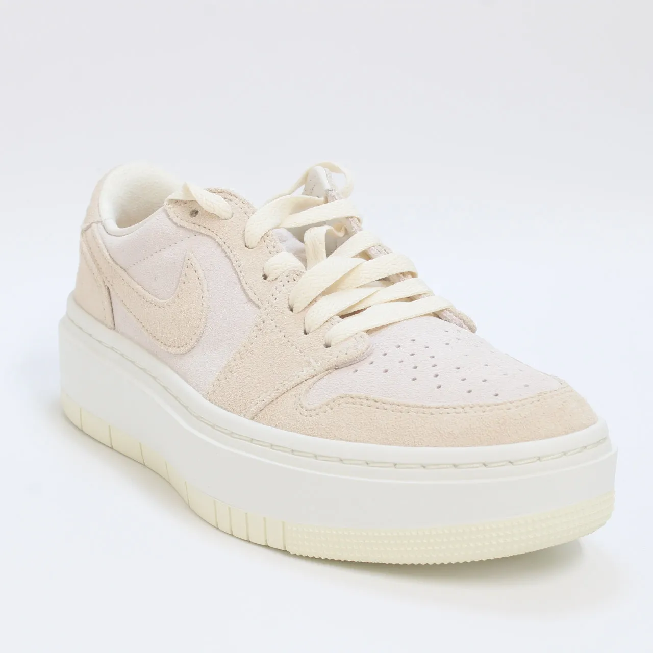 Nike Air Jordan 1 Trainers Elevate Low Sail Coconut Milk Trainers