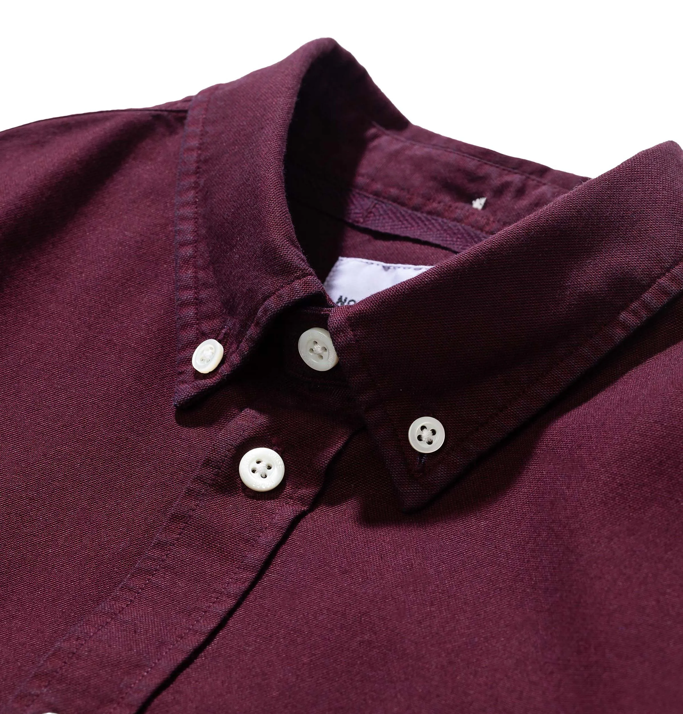 Norse Projects Anton Oxford Shirt – Mulberry Red