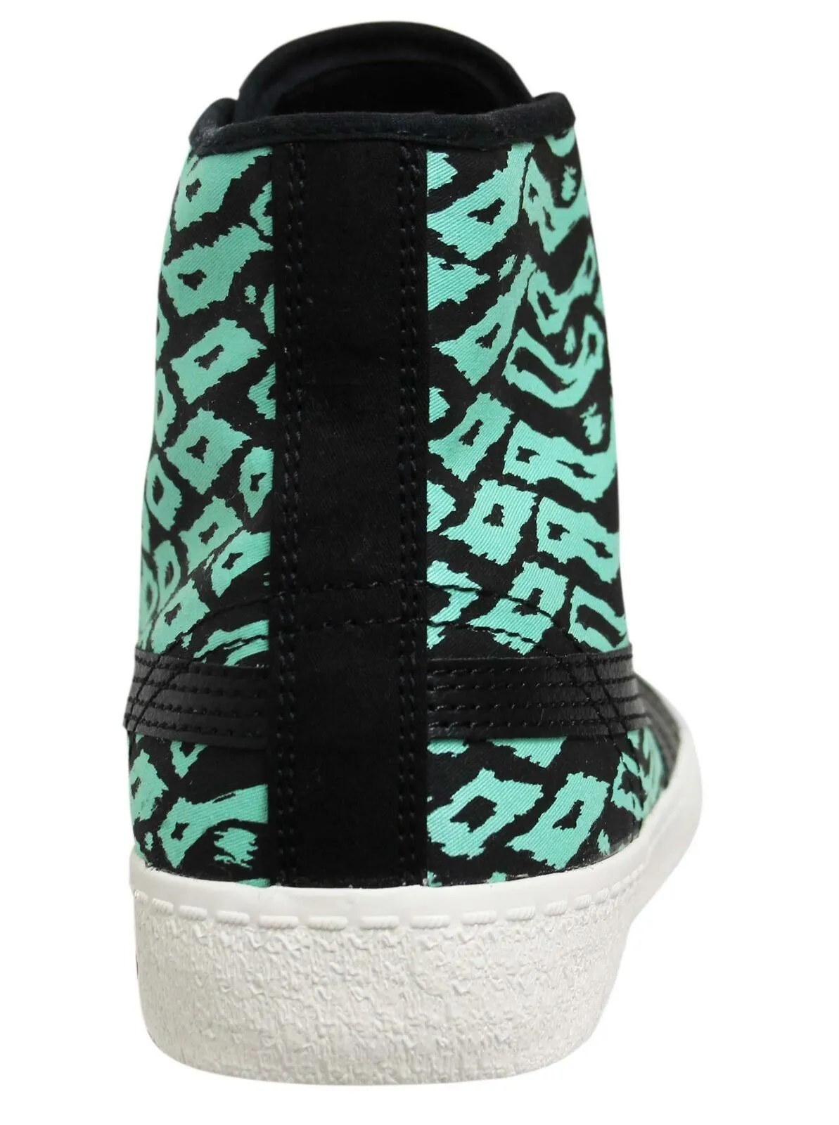 Puma Ibiza Mid Animal Leopard Print Green Lace Up Unisex Trainers 356252 02