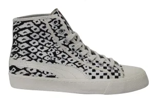 Puma Ibiza Mid Animal Unisex White Lace Up Trainers 356252 04