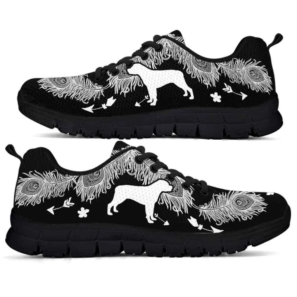 Rottweiler Sneaker, Rottweiler Dog Lovers Sneakers Running Shoes Gift Women Men Dog Mom Dad, Rottweiler Shoes