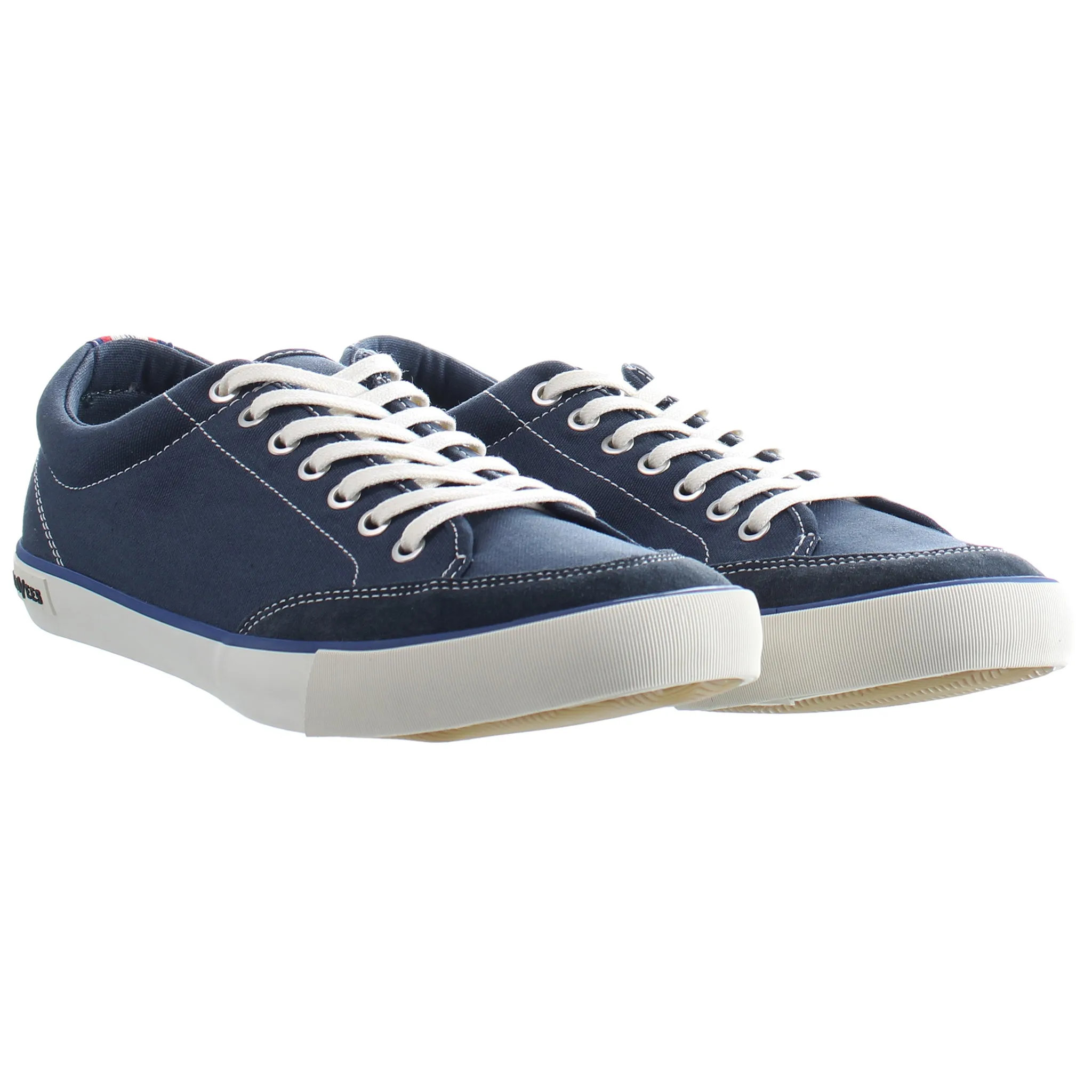 Seavees Westwood Blue Mens Plimsolls