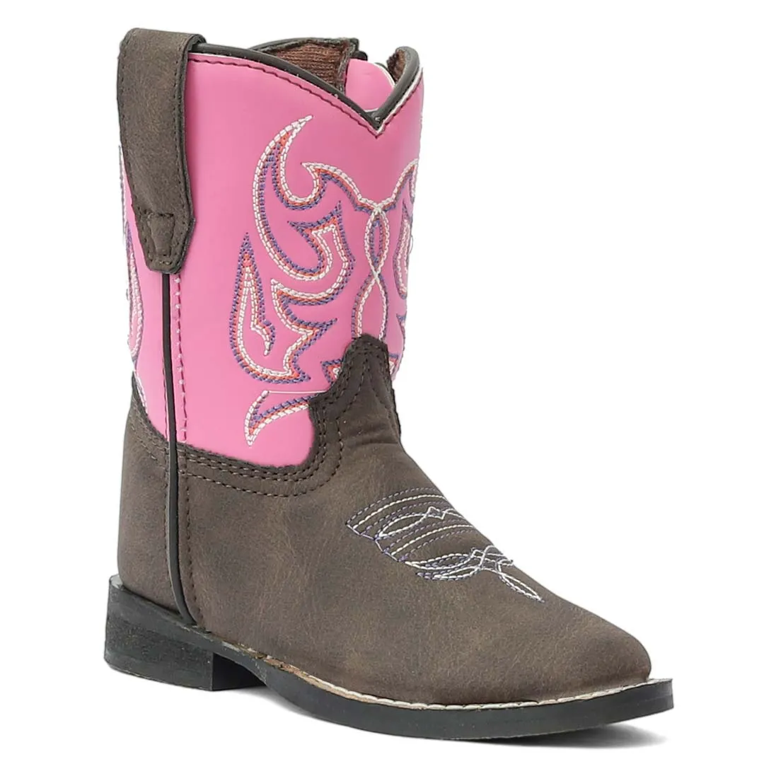 TuffRider Toddler Voyageurs Square Toe Western Boot