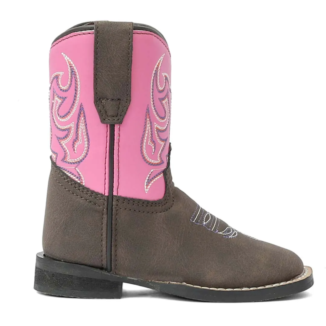 TuffRider Toddler Voyageurs Square Toe Western Boot