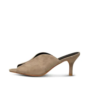 Valentine sandal suede - TAUPE