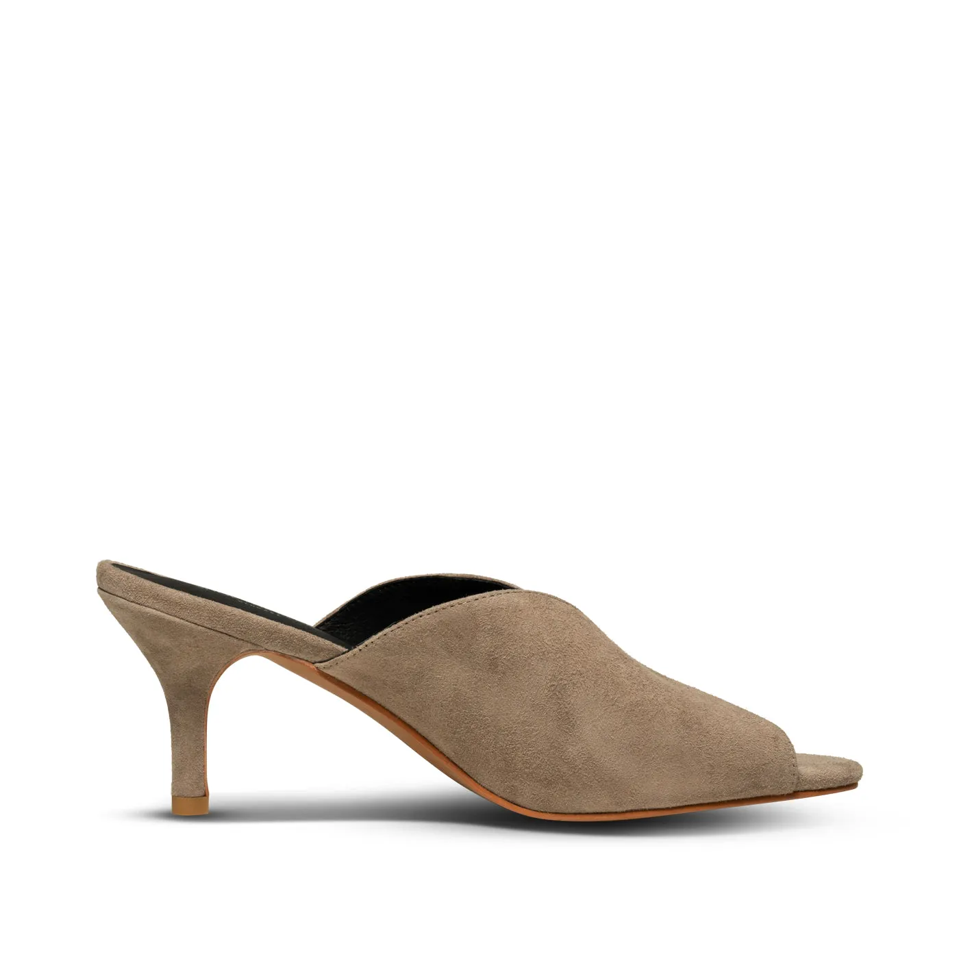 Valentine sandal suede - TAUPE