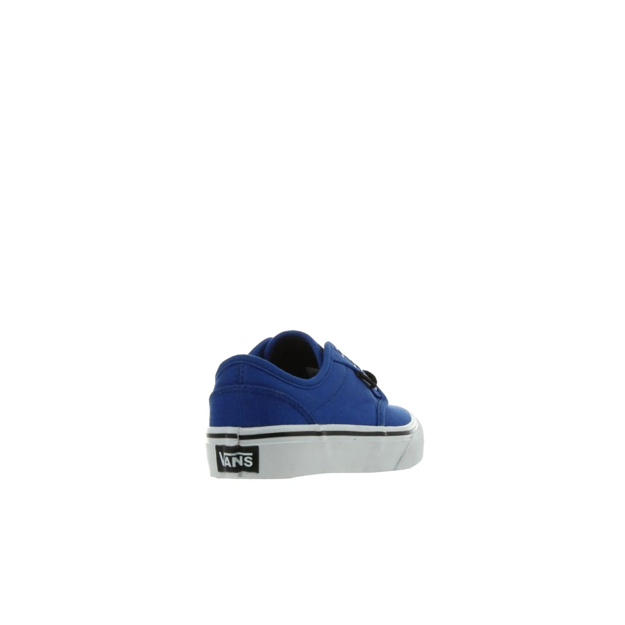 Vans Atwood Low Top Lace-Up Blue Canvas Kids Plimsolls KI56XY